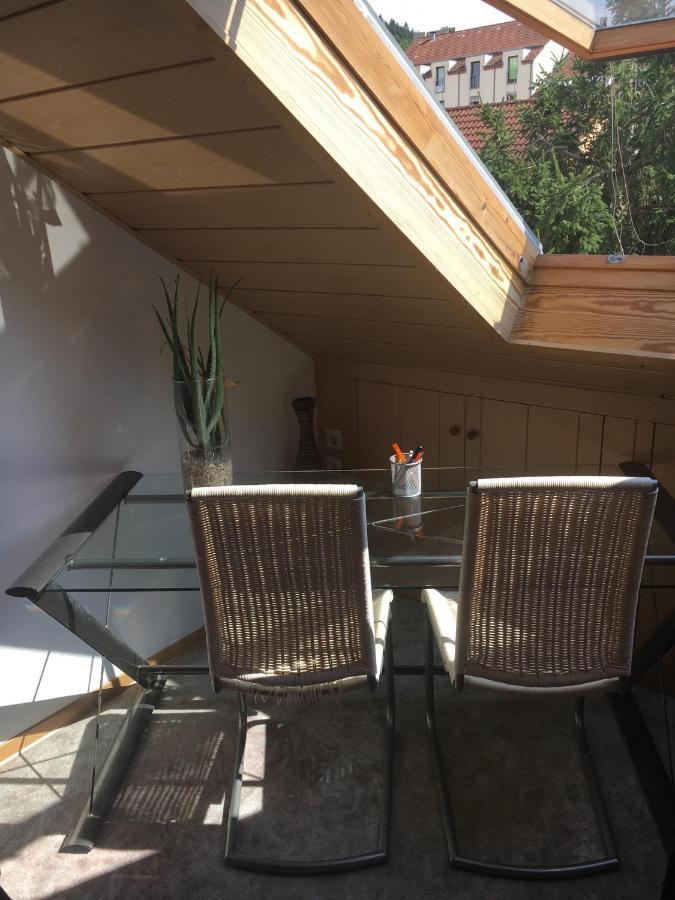 Ferienwohnung Dachgeschoss in einem Reihenhaus  Heidelberg Exterior foto